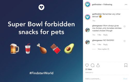 pet tech on IG