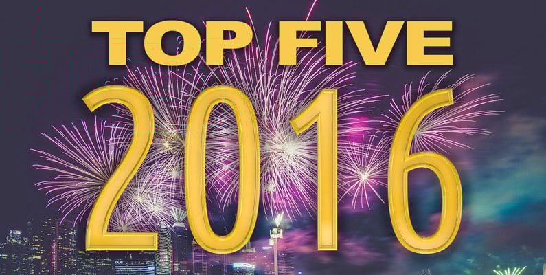 Top 5 Blog Posts of 2016